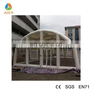White Pvc Inflatable Canvas Tent, Inflatable Plato PVC Canvas Tent thumbnail-3