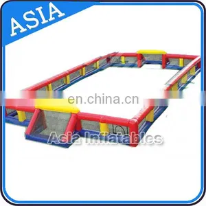 Customized Indoor and Outdoor Inflatable Soap Soccer Field for Football Playing thumbnail-1
