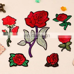 2017 Hot Sale Embriodery Flower Patches,Embroidery Patch for Clothes thumbnail-1