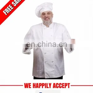 OEM White Classic Chef Coat Manufacturer thumbnail-1