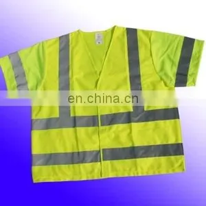 Light-color Jacket Workwear Hi-vis Fluorescence Green Reflective/safety Coat Warm Flight Jacket Police Uniform thumbnail-6