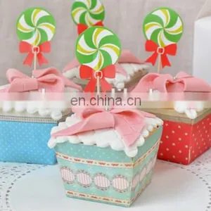 High Quality Square Paper Baking Cups Rectangular Cups Cake Case thumbnail-5