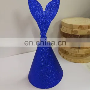 Glitter Mermaid Tail Birthday Hat Party Favor For Kids Adults thumbnail-4