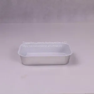 Disposable Colorful Aluminum Foil Airline Food Container/Tray thumbnail-2