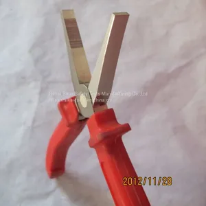 Flat Nose Pliers 6 Inch 8 Inch of Beryllium Copper or Aluminum Bronze Spark Resistant Tools thumbnail-2