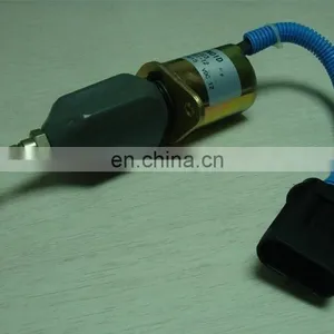 71620700 Js130 Engine Stop Solenoid,716/20700 Flameout Switch for Excavator Js160,js180,js200,js210,js220,js240,js260 thumbnail-1