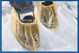 PE Plastic Shoe Cover Machine thumbnail-2