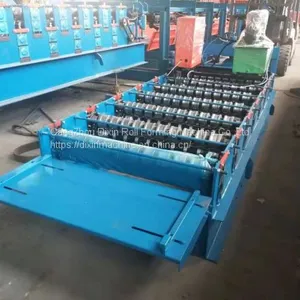 China Supplier Steel Arch Metal Roof Plate Roll Forming Machine thumbnail-4