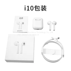 I10 Tws Earpod Wireless Headphones Stereo Earphone Tws I10 Earphone Earbuds thumbnail-5