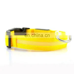 Hot Selling LED Dog Collars Flashing Light Pet Collar Adjustable USB Rechargeable Dog Collar Pet Supplies thumbnail-6