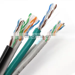 Braided Cat5e Cat6 Cat6a Cat7 Utp Ftp Cable 305m Price per Meter thumbnail-6