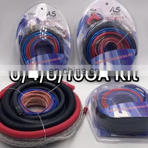 Car Audio System Wiring 4 ga Amplifier Wiring Kit Subwoofer Installation thumbnail-1