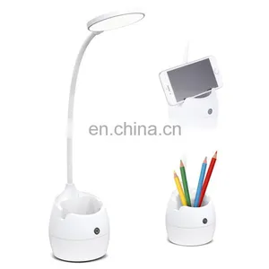 Wholesale Fashion Modern Rechargeable Battery Led Table Light Lamp Touch Reading Table Lamp thumbnail-1