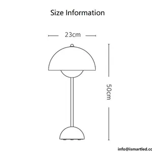 Simple Bedside Table Lamp Living Room Study Office Decorative Table Lamp thumbnail-5