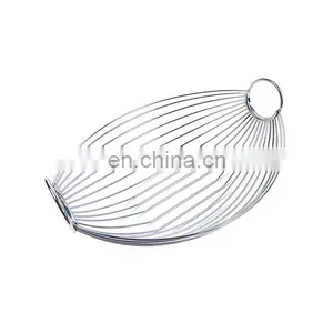Countertop Metal Steel Wire Vegetables Fruit Bowl Banana Holder Kitchen Rack Storage Fruit Basket Metal thumbnail-5