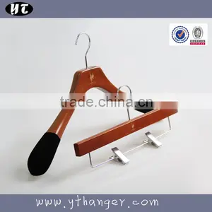 HA6833 High Quality Hanger Top Clothes Hanger Pants Wood Hanger thumbnail-3