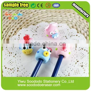 3d Pencil Topper Gift Package Shaped Eraser Color Set thumbnail-1