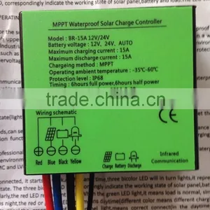 Customized High Quality Wholesale Manual MPPT Solar Controller thumbnail-1