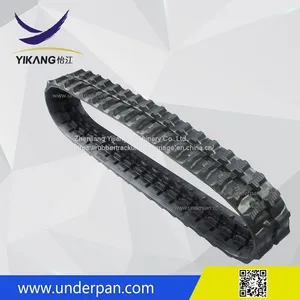 Small Rubber Track For130x72 150x60 150x72 180x60 180x72 190x72 200x72 240x48 230x72 230x96 250x47 250x52.5 Mini Excavator China thumbnail-1