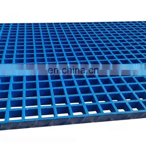 Cheap Price 38*38mm Glass Fiber Reinforced Grating FRP Fiberglass Grating thumbnail-2