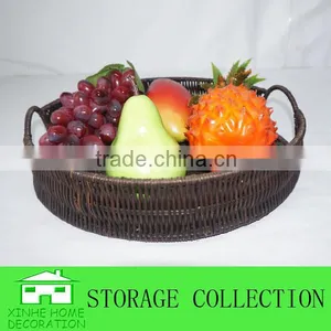 2014 Rattan Cultery Tray Rattan Fruit Tray Rattan Tray thumbnail-1