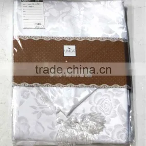 1PC Damask Table Cloth With Table Runner thumbnail-1