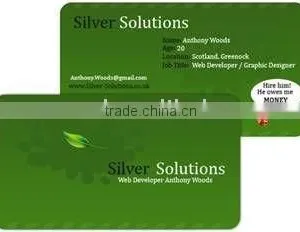 Customized T5567 Contactless Cards/PVC T5557 RFID Cards/Colored T5577 RFID Cards With Signature Panel For Hotel Key thumbnail-1
