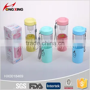 Fruit Infuser Attached 300ml Water Bottles for Schools thumbnail-1