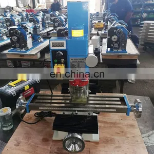 Manual Mills ZAY7013V Small Bench Top Milling Machine Troncatrice per Ferro 220v thumbnail-4