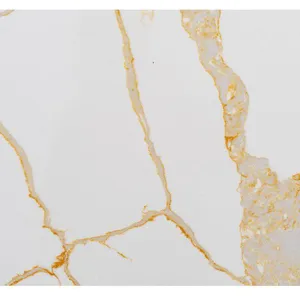 Code：1101，Calacatta Artificial Stone Quartz Slab Kitchen Countertops thumbnail-2