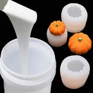 Platinum Curing Low Viscosity Silicone Rubber AB Liquid 1:1 Ratio Translucence thumbnail-1