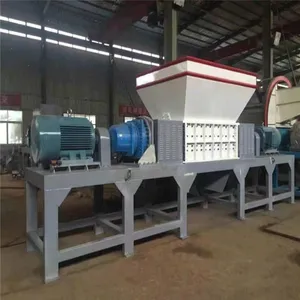 Industrial Paper Shredder Scrap Metal Auto Parts Plastic Rubber Shredder for Large Waste thumbnail-5