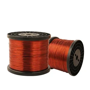 QZYL-2/180 AWG19 6AWG Enameled Aluminum Winding Wire for UL Certified Electrical Wire for Motor Transformer thumbnail-1
