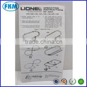 PERSONALIZED ORIGINAL MPC ERA OPERATING INSTRUCTIONS FOR TRAIN SETS thumbnail-1