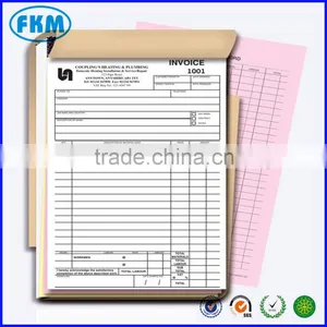 8.5x5.5 One White Two Copy Invoice Books thumbnail-1