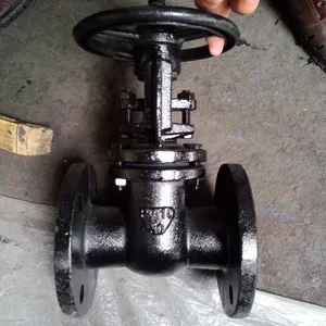 Hot Sale Py16 GOST Standard 20# Flange Connection Cast Iron Gate Valve With Handwheel thumbnail-3
