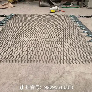 316L Stainless Steel Rhombus Hole Wire Rope Mesh Fencing for Security Applications thumbnail-3