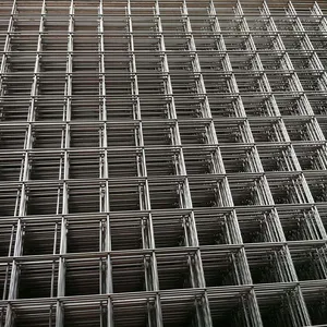 Customizable Welded Wire Mesh Panel Low Carbon Steel Wire Galvanized PVC Coated Anti-Thief Building Construction Mesh thumbnail-3