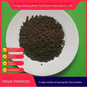 Granular Manganese Sand for Groundwater and Drinking Water Filtration, High-content Filter Media for Printing and Dyeing Industrial Wastewater With Good Results thumbnail-1