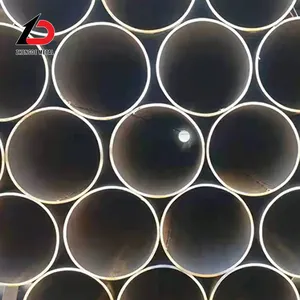 Q235 S235JRH 3 Inch 88.9mm Black Painted Welded Steel Pipes thumbnail-5