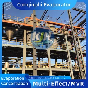 Compact Skid-Mounted Evaporator 100L/h Capacity 316L Stainless Steel for Chemical Processing thumbnail-1