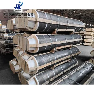 Industrial Graphite Electrode UHP HP RP Dia 300‑700mm for Metallurgical Industry thumbnail-4