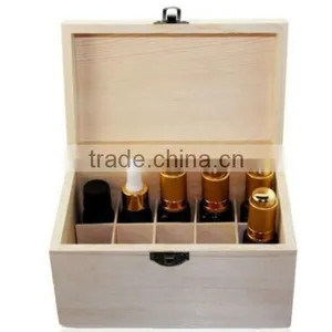 Essential Oil Packaging and Store Box of Variety of Wood thumbnail-1