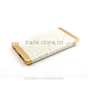 OEM/ODM 8000mah Mobile Leather Power Bank thumbnail-5