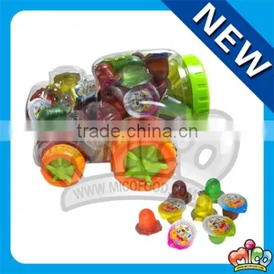 Mini Fruit Jelly Cup in Locomotive Jar thumbnail-1