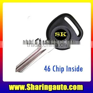 Best Quality 46 Chip Transponder Key With Circle Plus For Chevrolet thumbnail-1