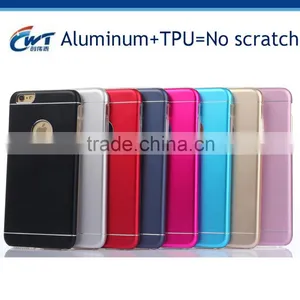 Mobile Accessory Shape Tpu Metal Glitter Fashion Phone Case for Iphone6 thumbnail-1
