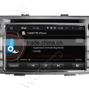 Wecaro Android 4.4.4 Car Multimedia System Double Din for Toyota Hilux Car Stereo WIFI 3G 2012 2013 2014 thumbnail-3