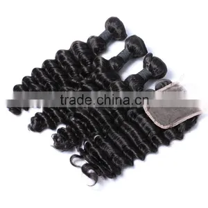Peruvian Hair Loose Deep Wave She's Happy Virgin Peruvian Deep Wave Hair thumbnail-3