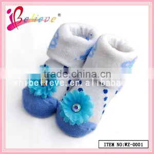 Factory New Products Baby Fancy Baby Socks Bulk Wholesale Socks With Rhinestone thumbnail-2